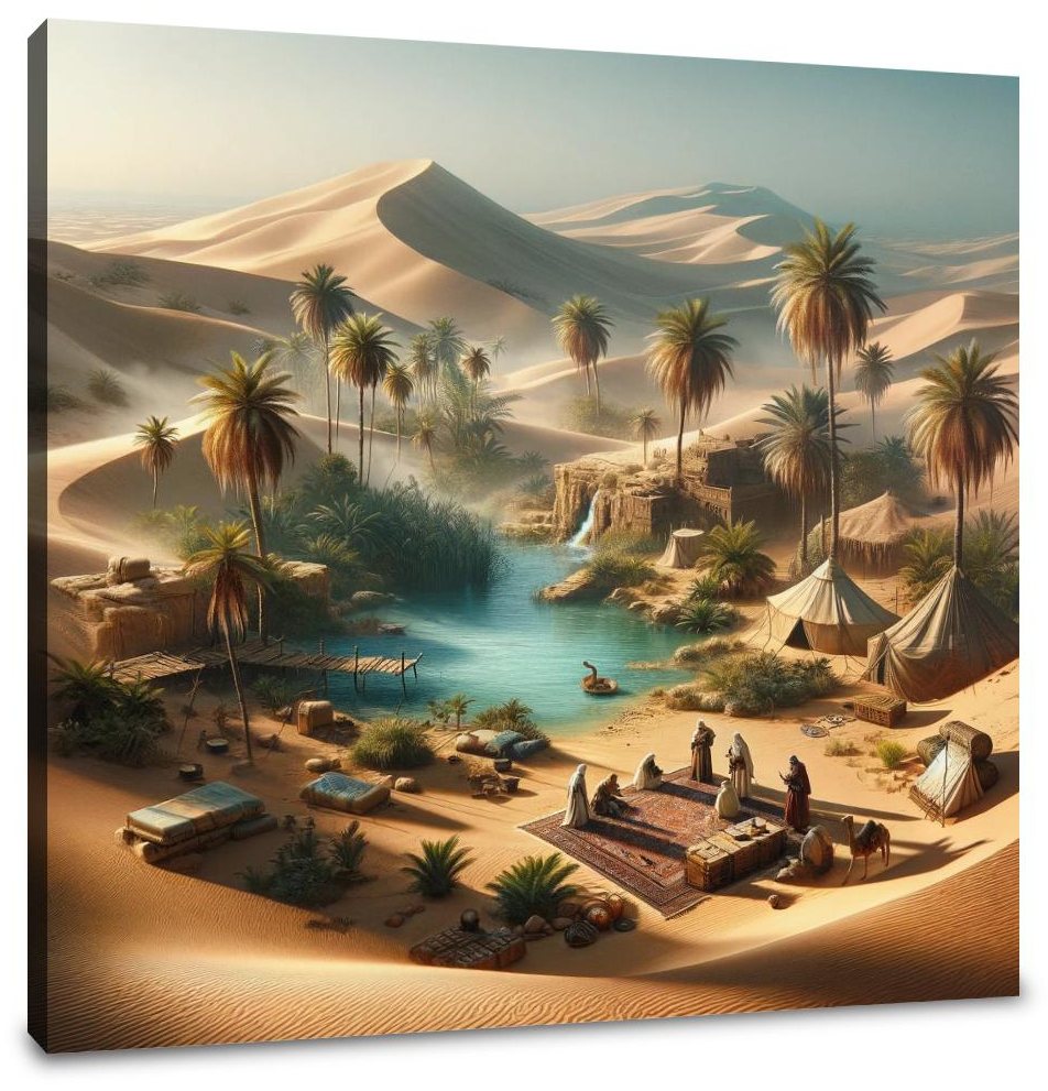 Desert Refuge Canvas