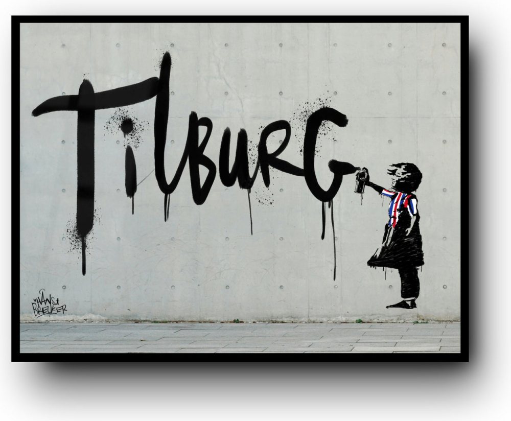 Tilburg meisje met spuitbus