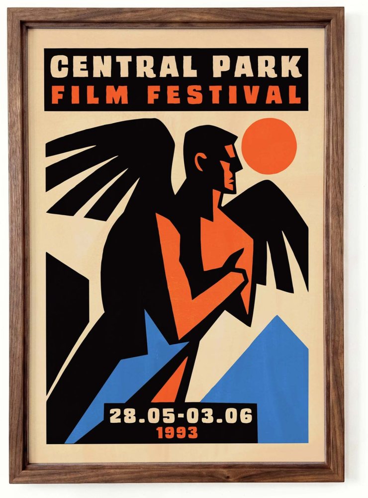 Central Park Film Festival Poster Print
