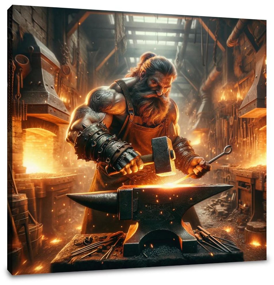 Forge of Legends Canvas