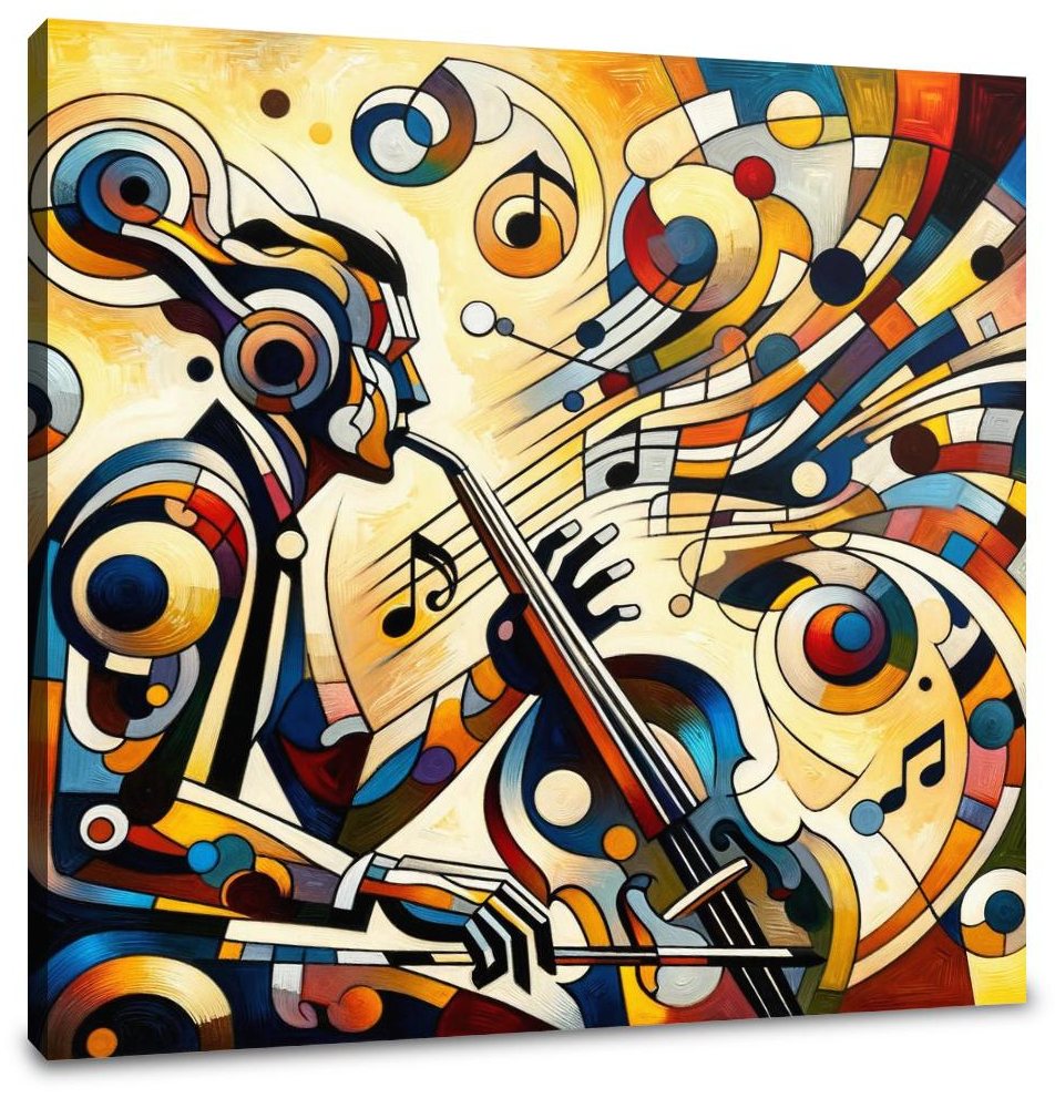 Abstract Rhythms Canvas