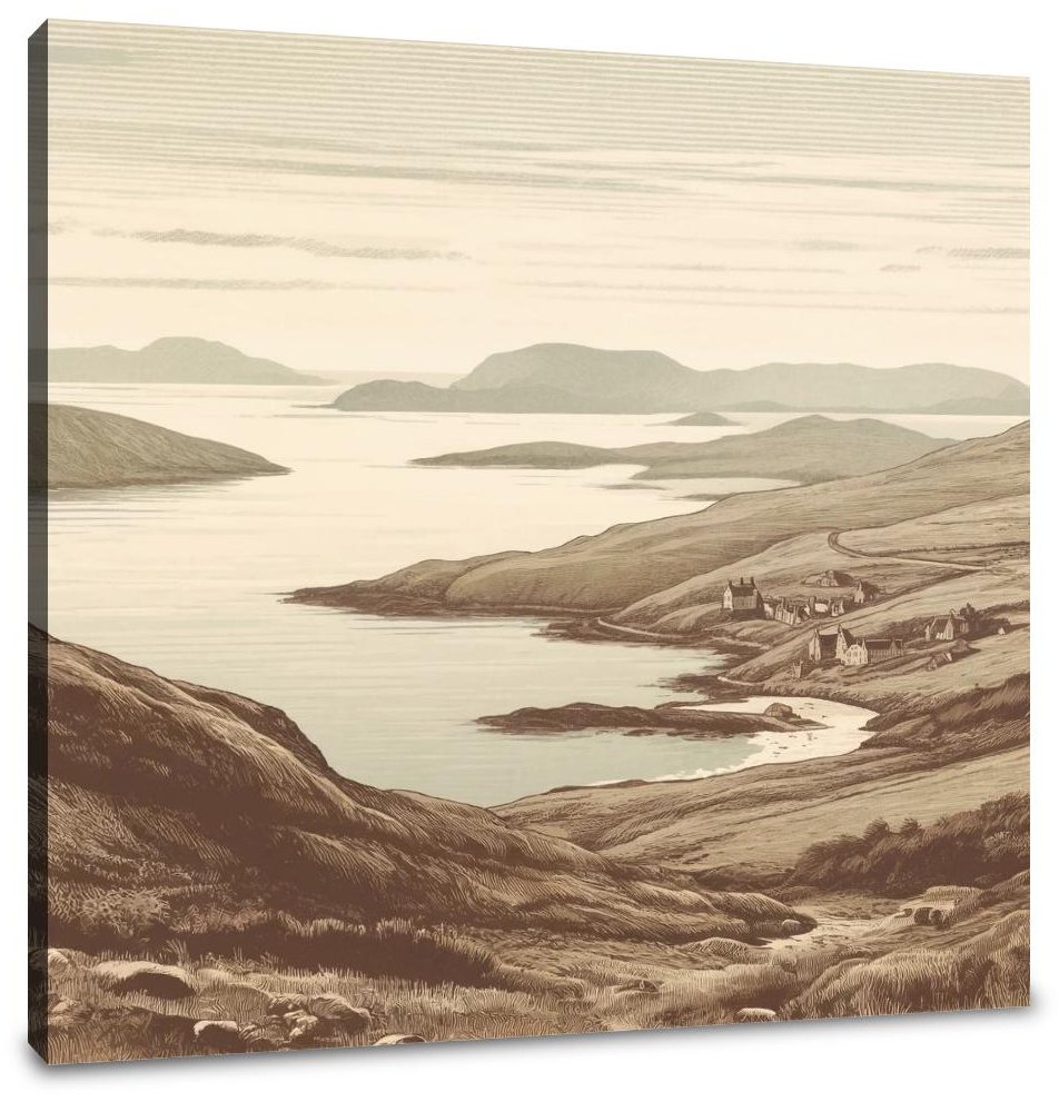 Shetland Serenity Canvas