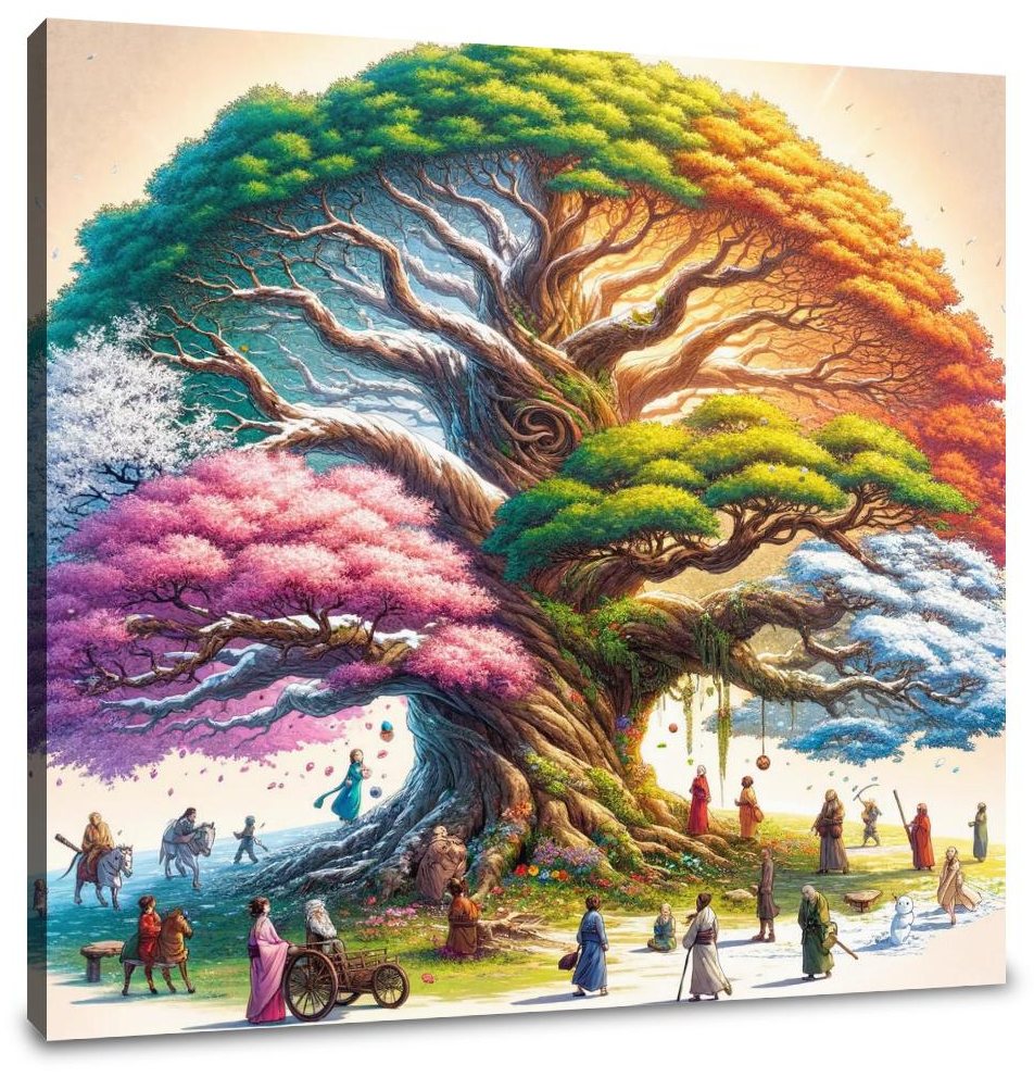Seasons of Life Canvas