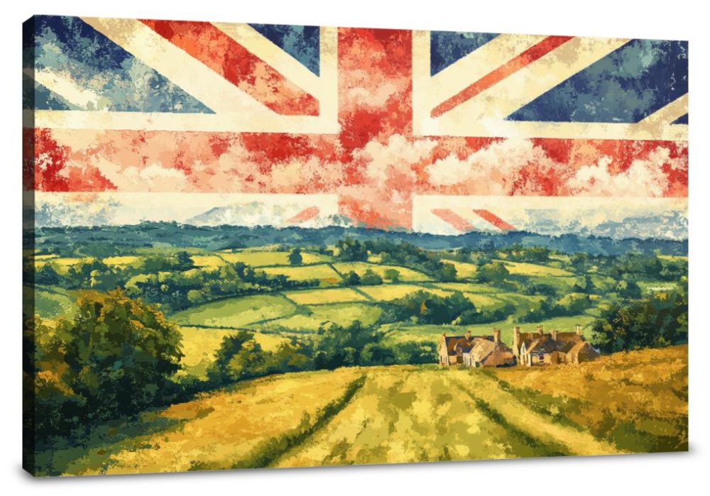 Union Jack Harmony Canvas