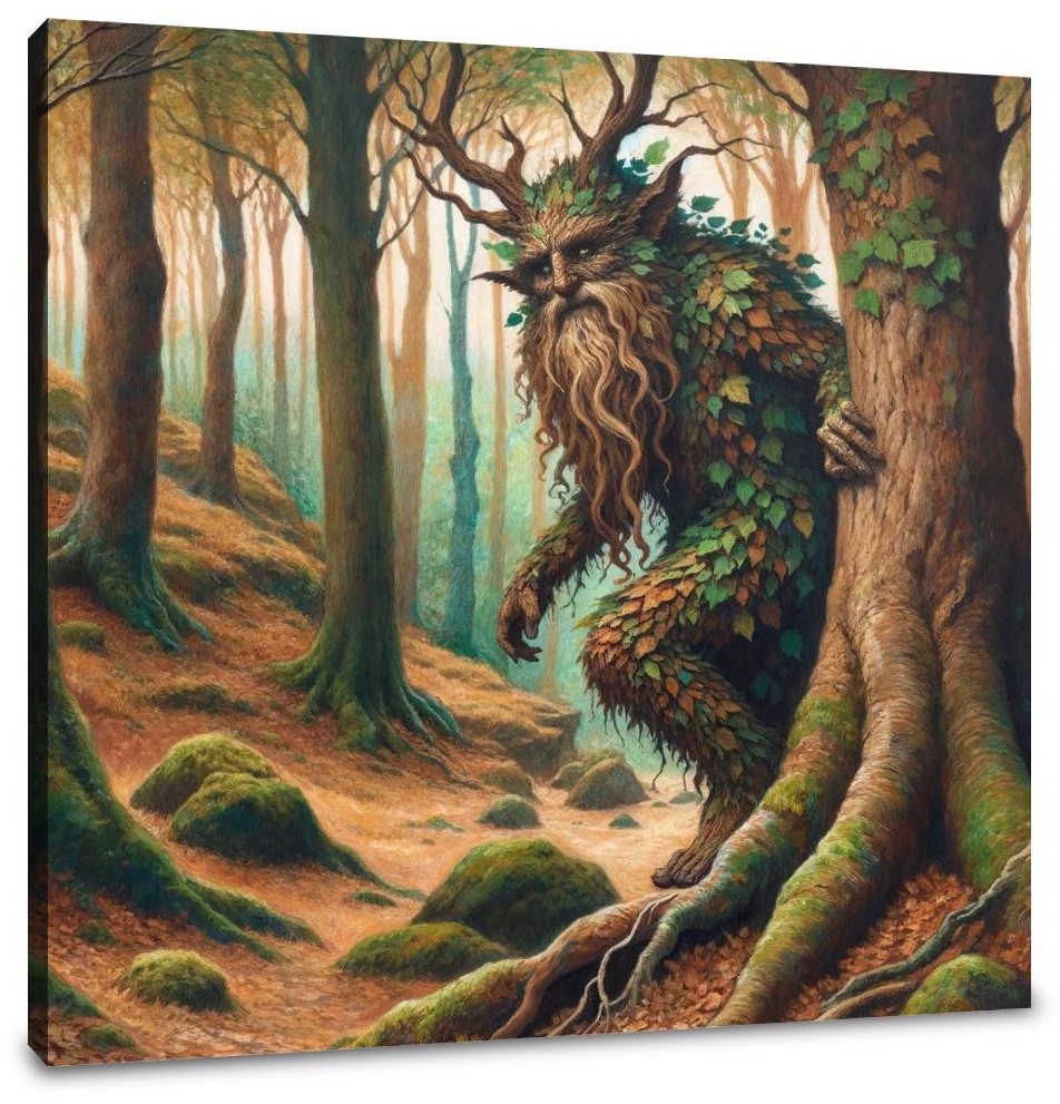 Guardian Spirit Leshy Canvas