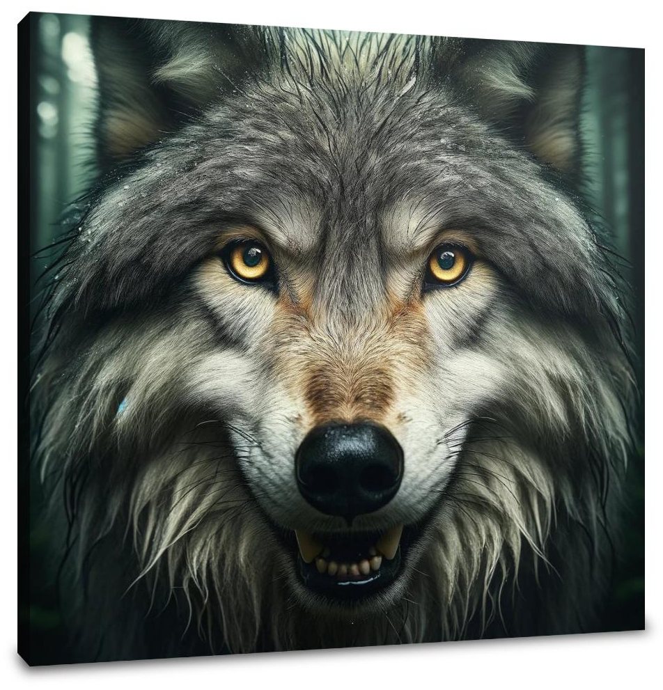 Wolf Gaze Canvas