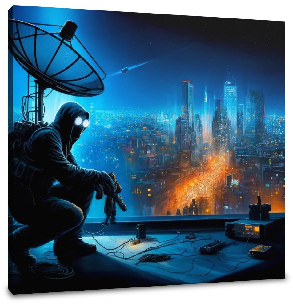 Undercover Night Operation Canvas