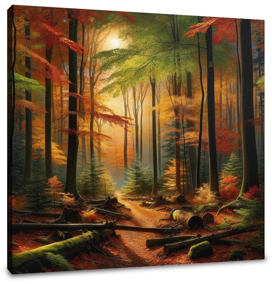 Autumnal Whisper Canvas