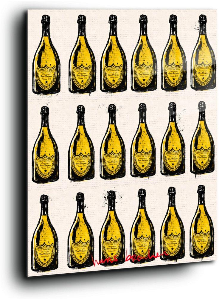 Champagne pop art