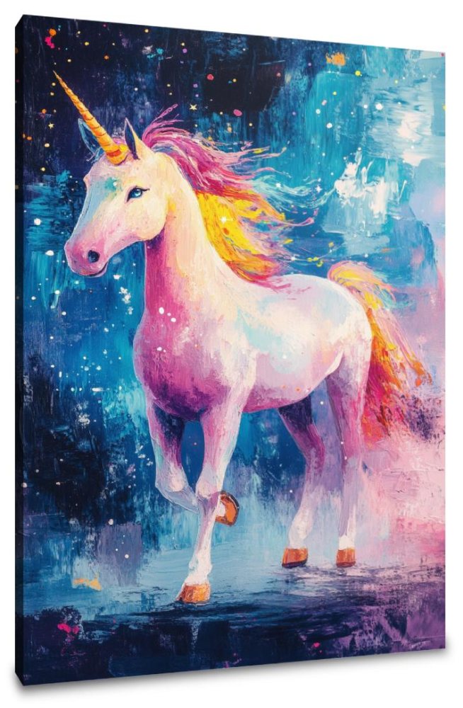 Twilight Unicorn Glow Canvas