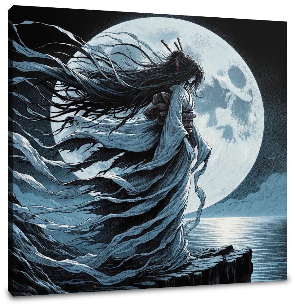 Cliffside Onryo Canvas