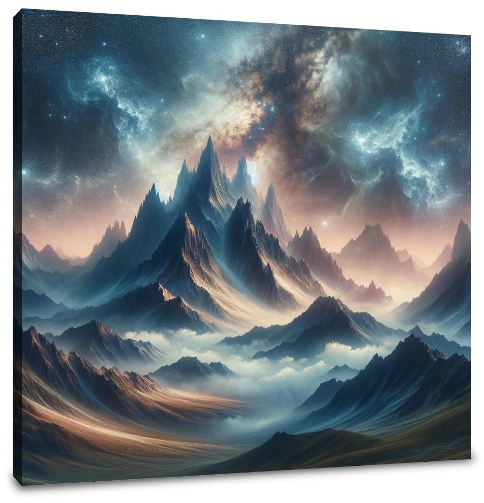 Celestial Peak Canvas