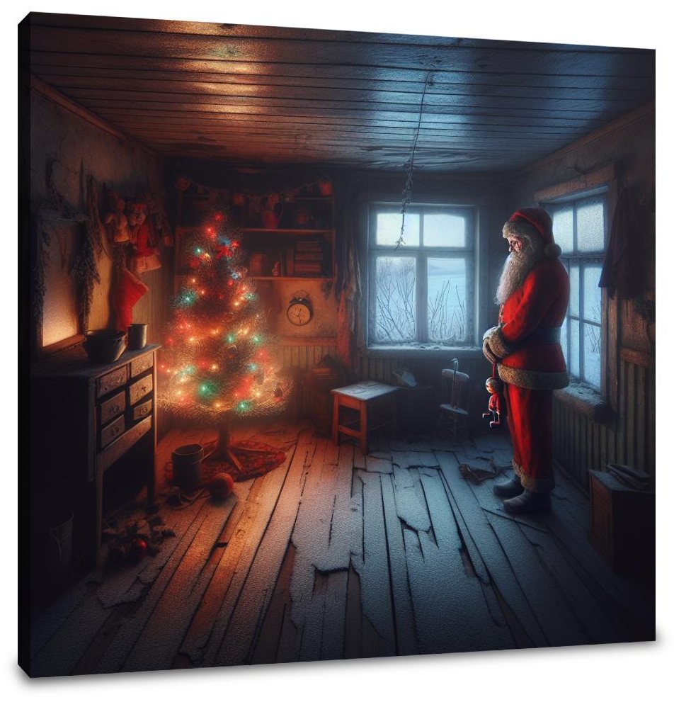 Forgotten Yuletide Memories Canvas