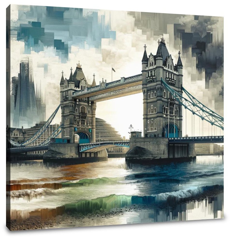 London Thames Archway Canvas