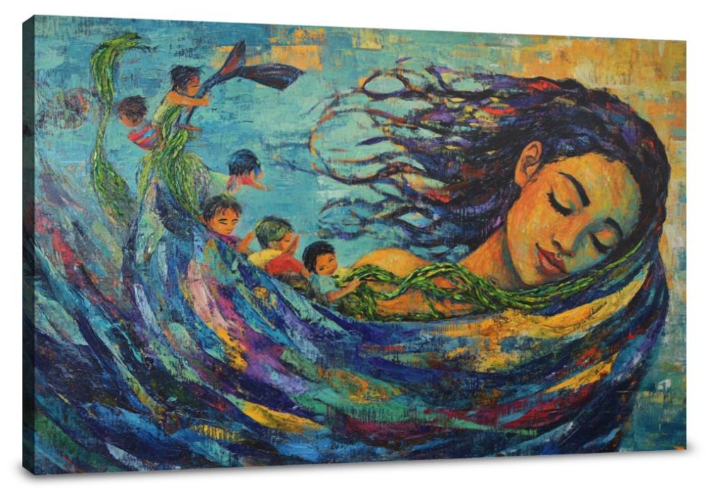 Sea Mother Vibrance Canvas