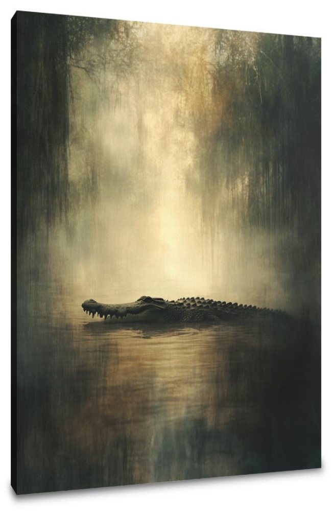 Crocodile Mistafield Canvas