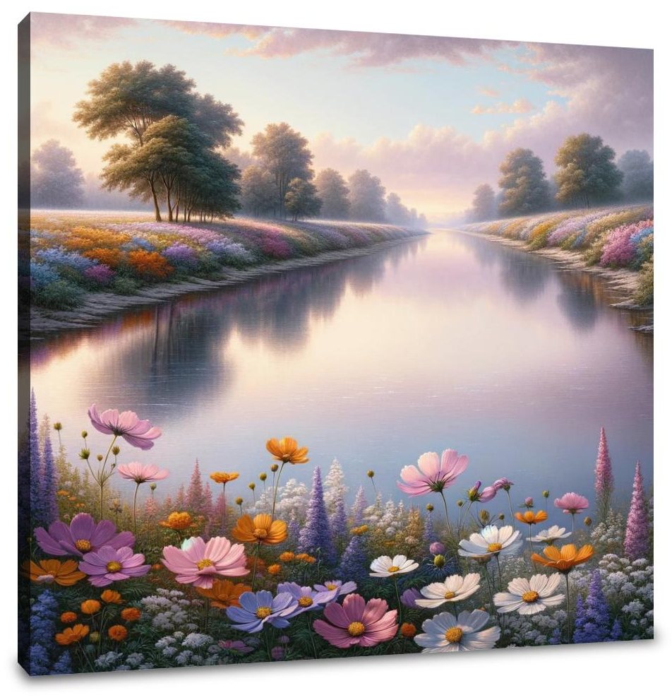 Meadow's Murmur Canvas