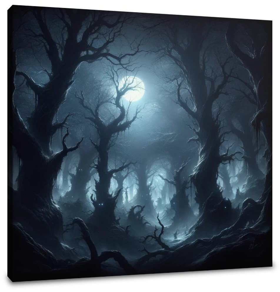 Worgen Nightfall Canvas