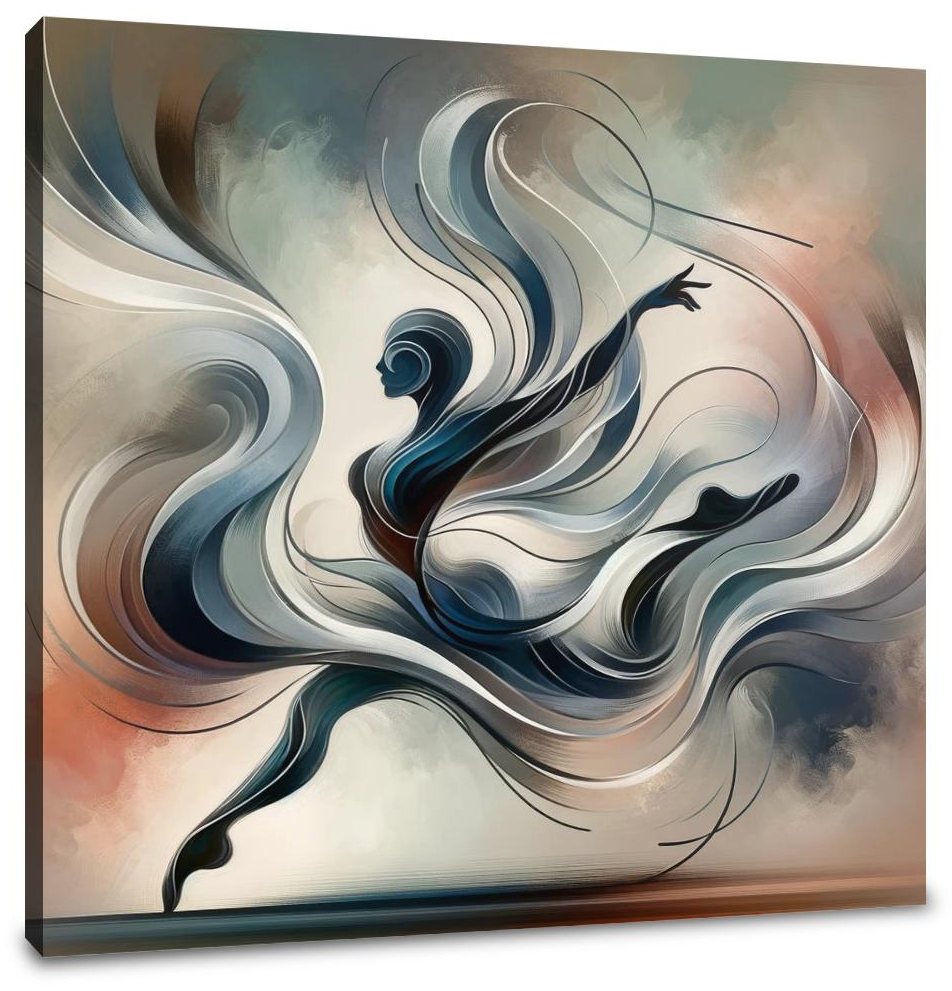 Fluid Dance Canvas