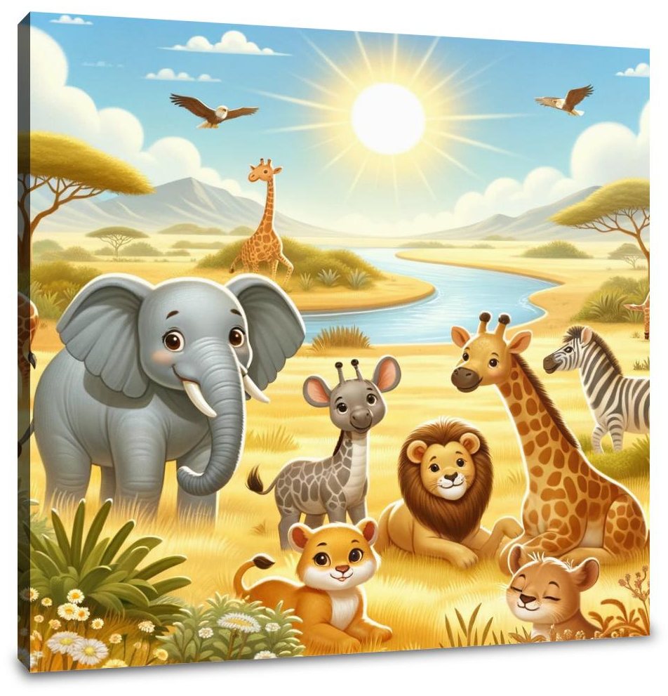 Savannah Sojourn Canvas