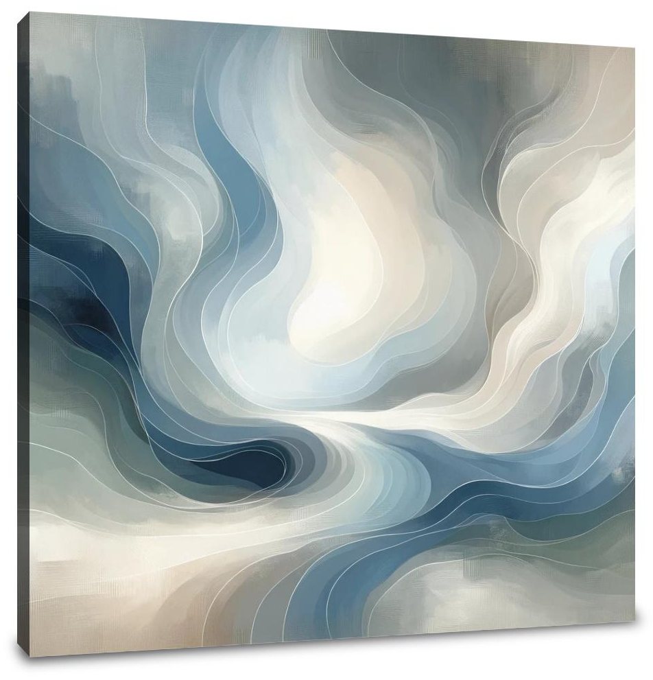 Embrace of Solitude Canvas