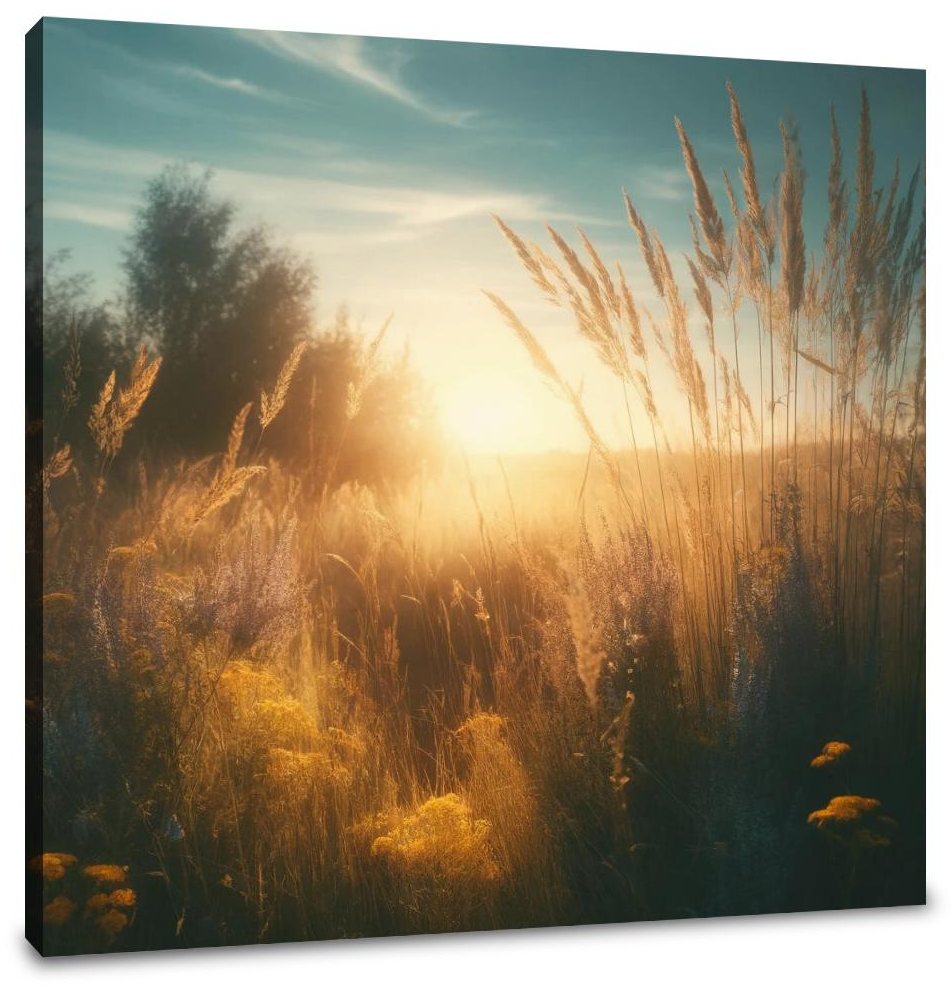 Sunlit Tranquillity Canvas
