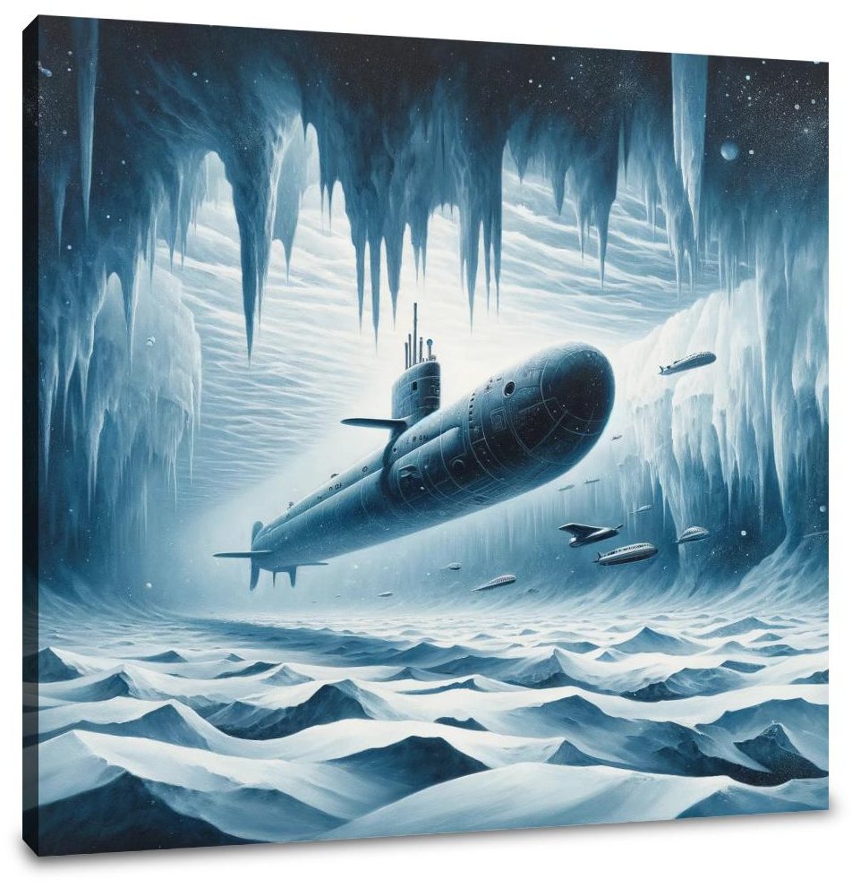 Arctic Abyss Canvas