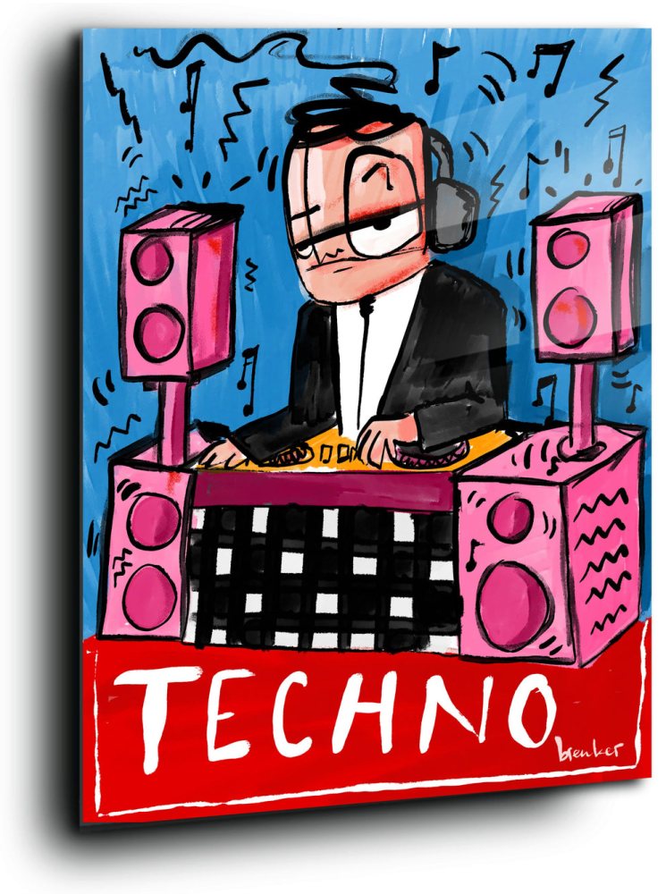 Techno dj