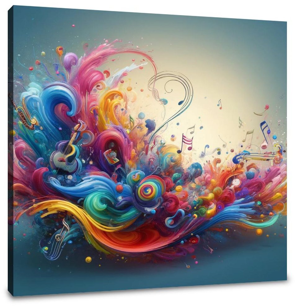 Lively Music Festival Canvas