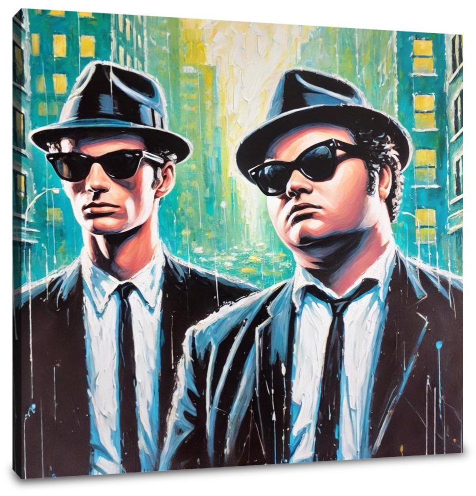 Midnight Groove Canvas