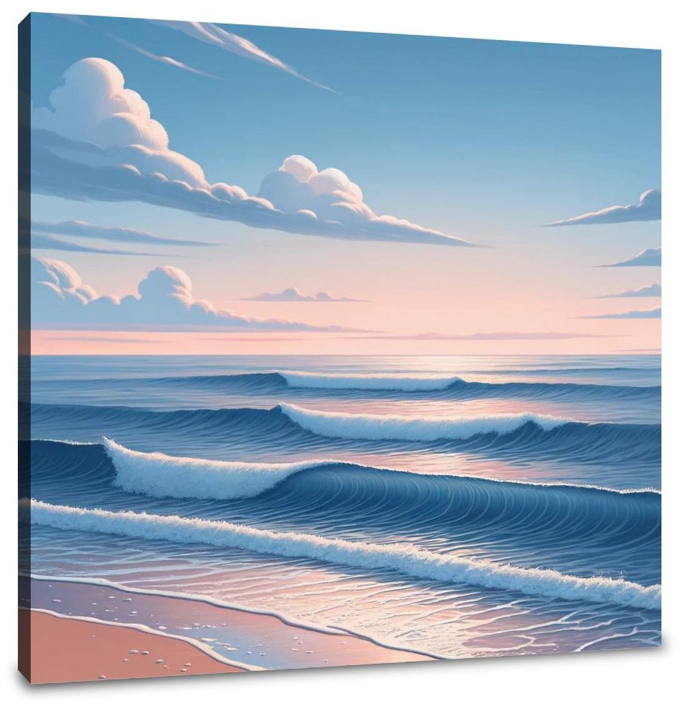 Tranquil Seascape Canvas