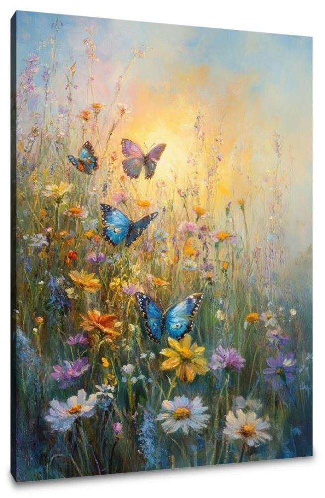Fluttering Dawn Melancholy Canvas