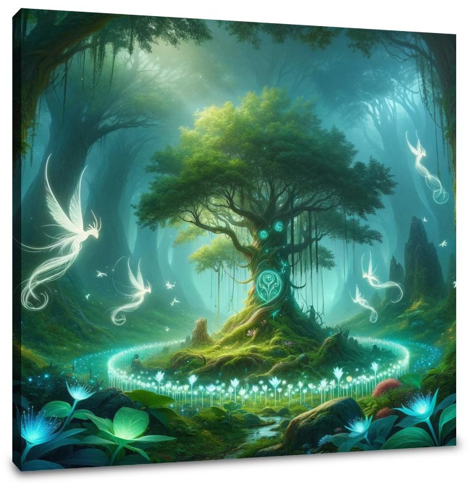 Enchanted Forest Canvas