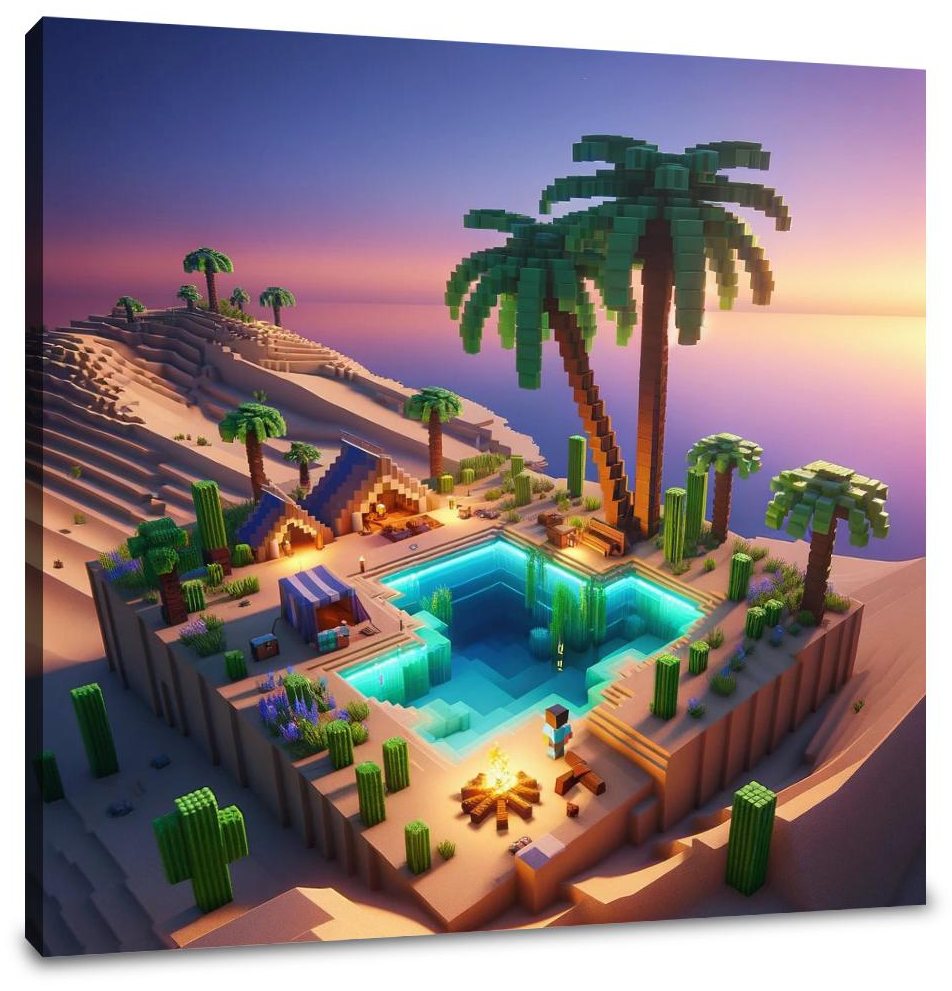 Desert Dusk Canvas