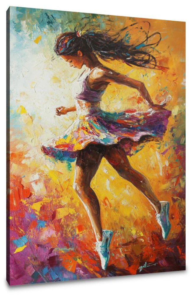 Energy of Exercise Canvas