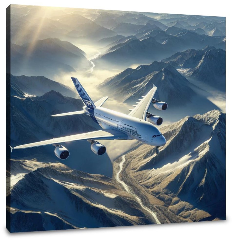 Mountain Majesty Flight Canvas
