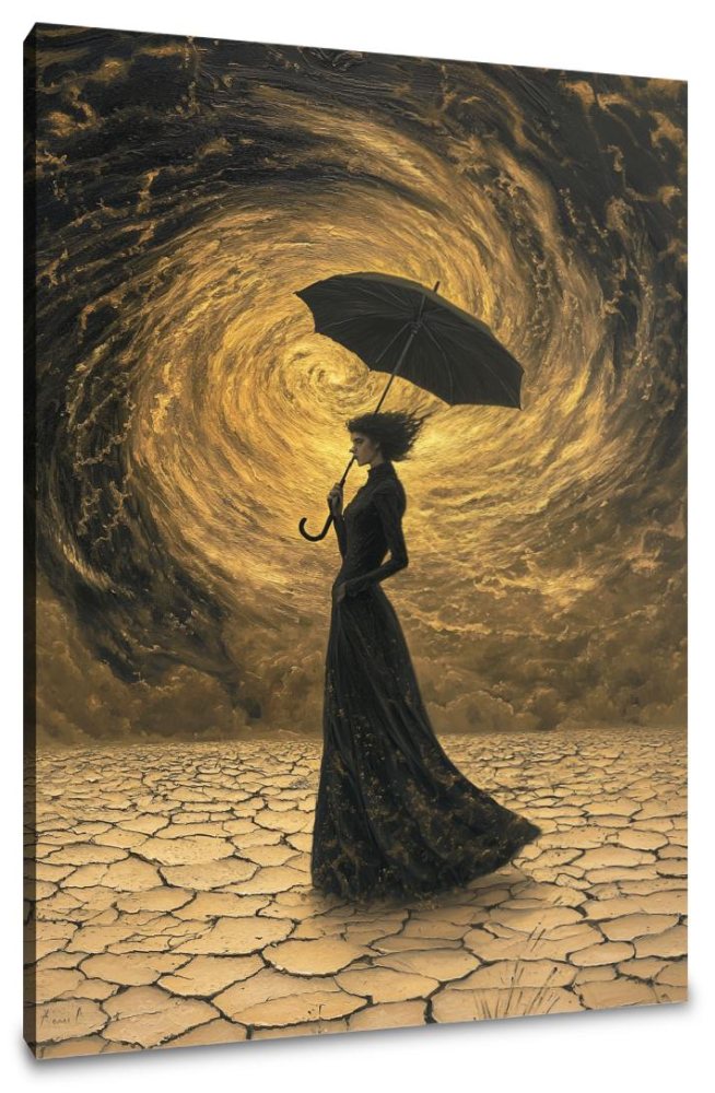 Umbrella's Reverie Canvas