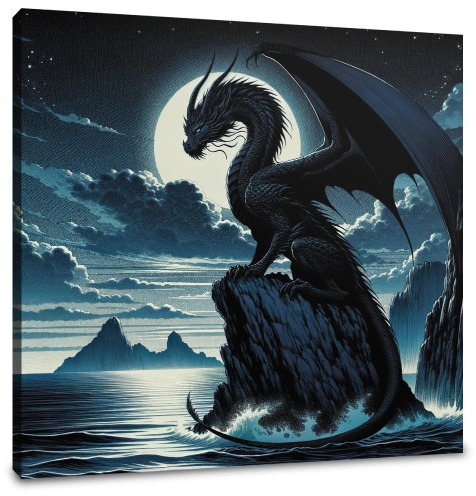 Twilight Dragon Canvas
