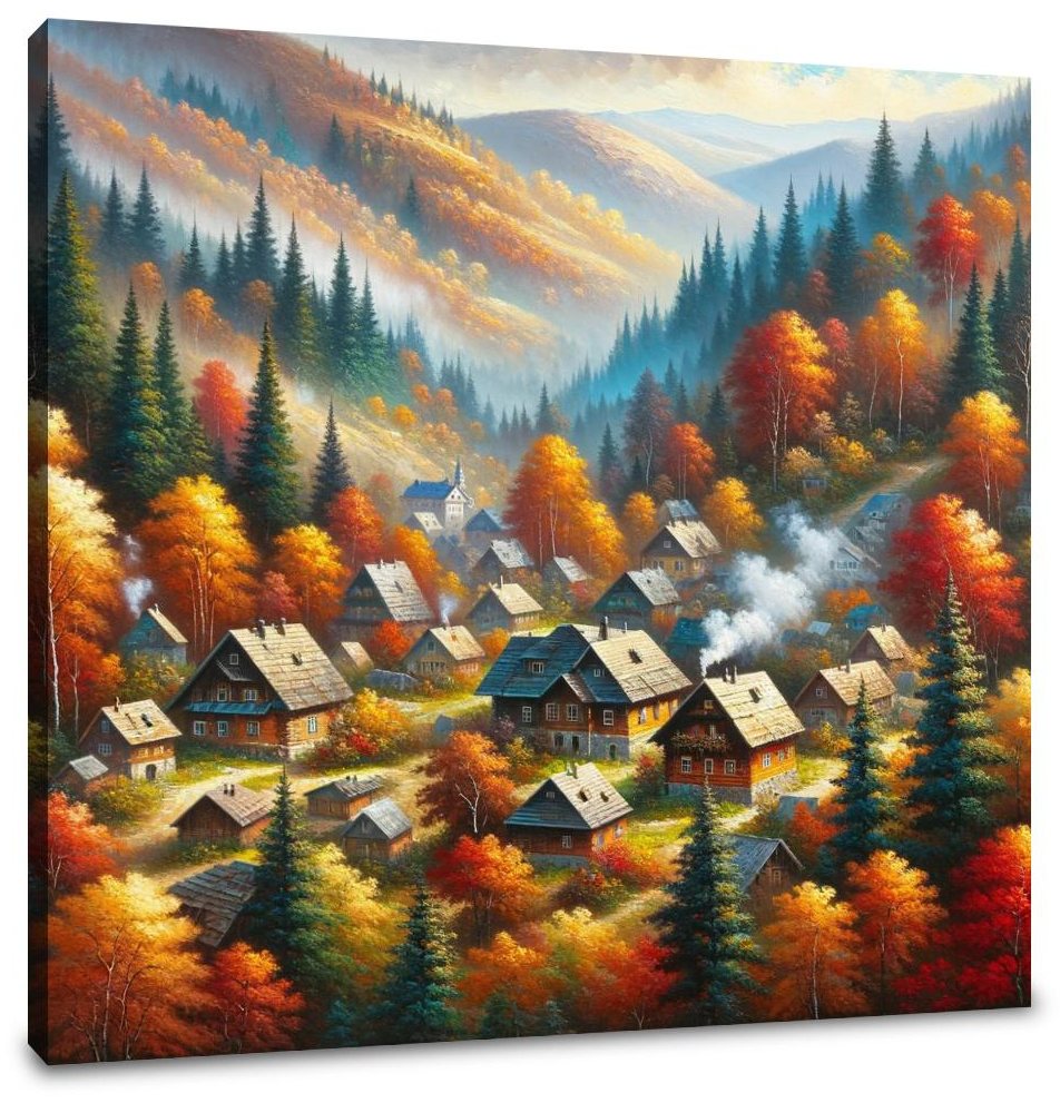 Autumnal Haven Canvas