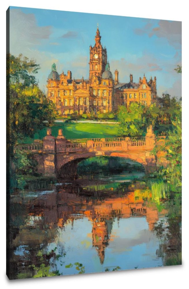 Kelvingrove Golden Hour Canvas