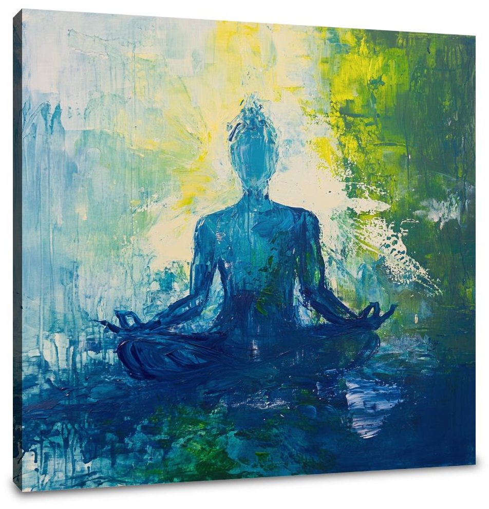 Mindfulness Meditative Canvas