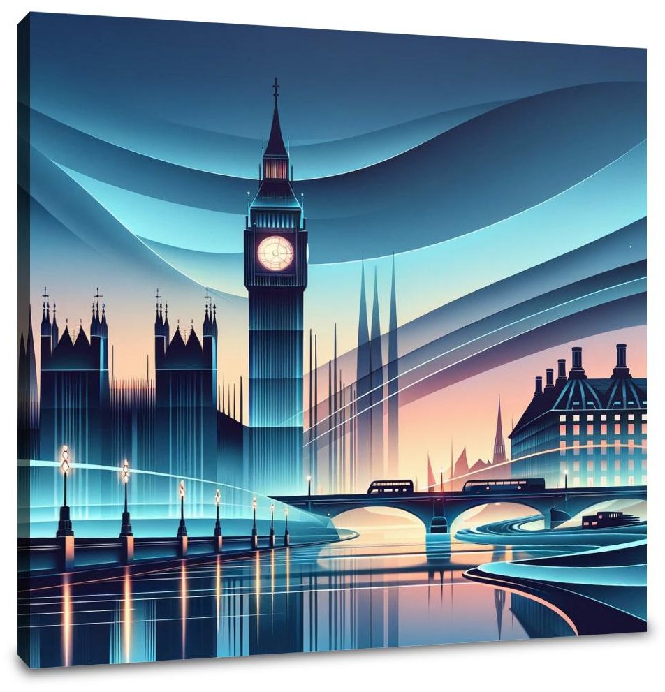 Modern Parliament Canvas