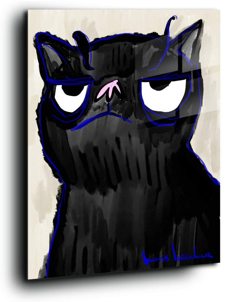 Schwarze Katze