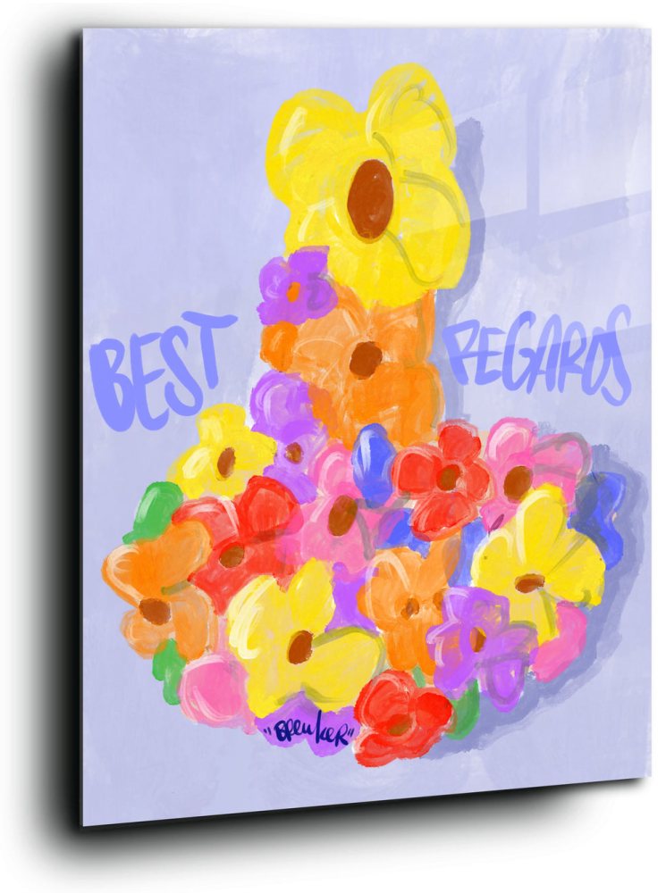 Best regards (f#ck you flowerhand)