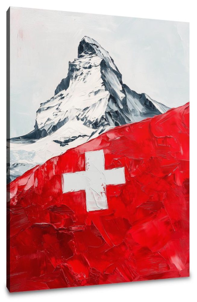 Majestic Alps Canvas