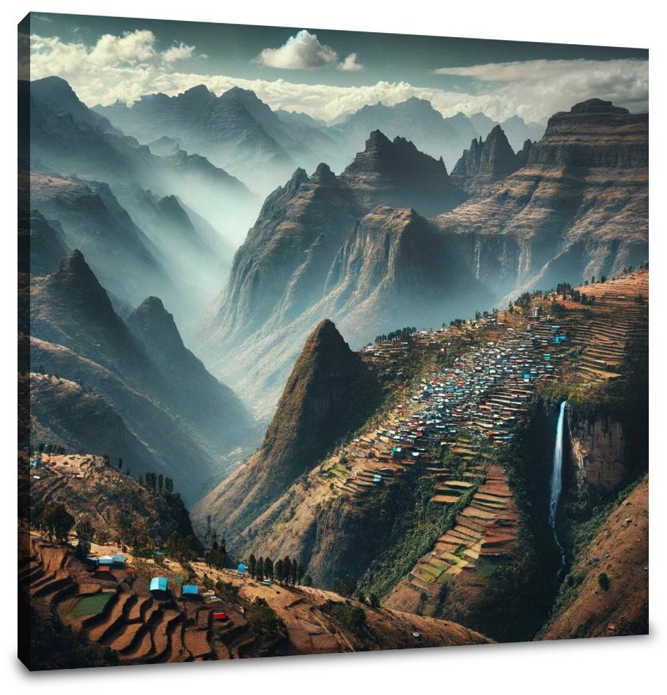Ethiopian Highlands Canvas