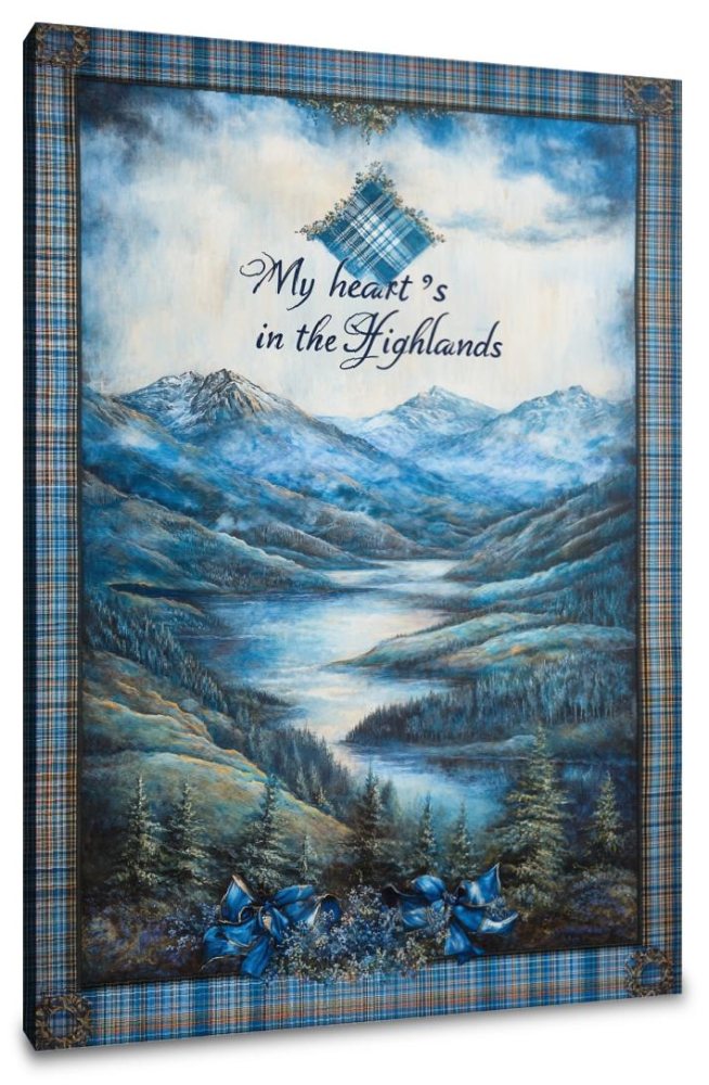 My heart’s in the Highlands Canvas