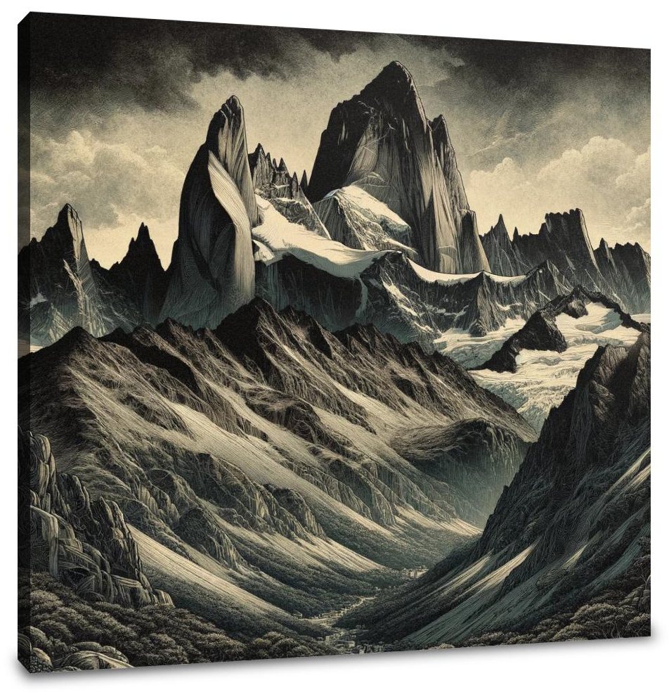 Fitz Roy Victorian Elegance Canvas
