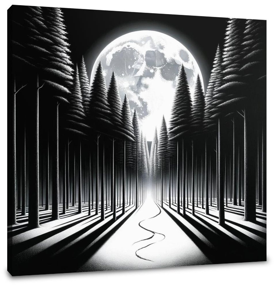 Lunar Whisper Canvas