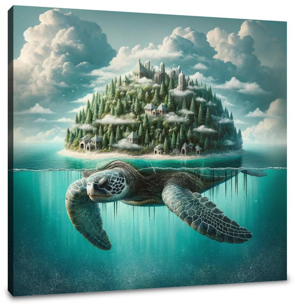Marine Mirage Canvas